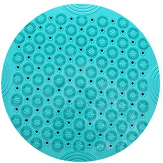 55 Cm Ronde Anti-Slip Pvc Badmat Massage Pad Met Sucker Afvoer Gaten Badkamer Tapijt Douche Mat Zachte badkamer Accessoires 02
