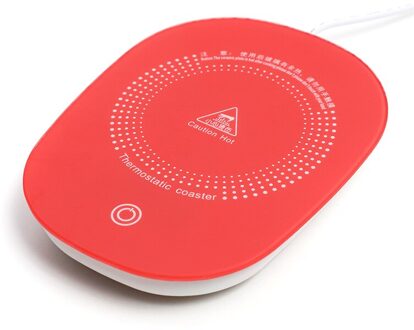55 Graden Constante Temperatuur Cup Mat 16W Usb Verwarming Cup Wad Voor Drinken Isolatie Koffie Thee Cacao H88F rood
