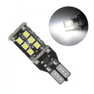 5500K Zuiver Wit T15 High Power Auto Led Lamp W16W T15 2835 15SMD Led Richtingaanwijzer Auto Reverse Backup richtingaanwijzer Led Lamp