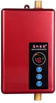 5500W 220V Intelligent constant temperature Instant LED display electric water heater rood