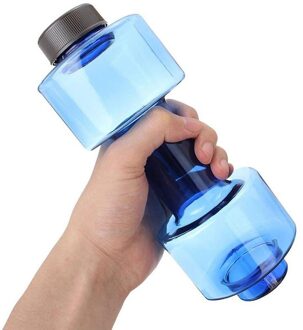 550ml Dumbbells Plastic Big Large Capacity Gym Sports Water Outdoor Fitness Bicycle Bike Camping Cycling Bottle Fitness For Men