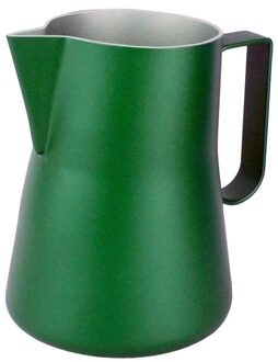 550Ml Koffie Pot Roestvrij Staal Koffie Melk Cup Opschuimen Werper Kruik Latte Art Voor Thuis Koffie Gebruik groen