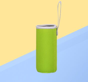 550Ml Water Fles Carrier Bag Pouch Cover Geïsoleerde Fles Water Houder Cup Sets Geweldig Voor Rvs Glas Of siz groen