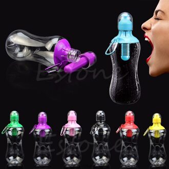 550Ml Water Hydratatie Filter Bobble Fles Drinken Outdoor Sport Wandelen