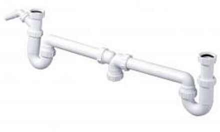 5537 Duplexsifon + Wasmachine 6/4"