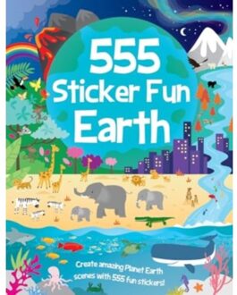 555 Sticker Fun - Earth Activity Book - 555 Sticker Fun - Oakley Graham