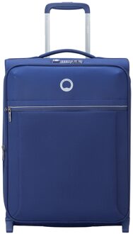 55cm Polyester Koffer met TSA-slot Delsey , Blue , Unisex - ONE Size