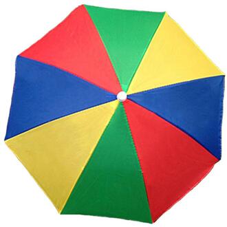 55Cm Unisex Elastische Verstelbare Hoed Paraplu Outdoor Regen & Zon Bescherming Dual Purpose Hoed Paraplu Camouflage Vissen Paraplu MULTI