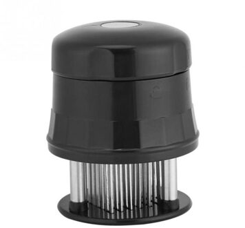 56 Blades Roestvrij Naald Vleesvermalser Ronde dennennaald tender Steak naald losse Vlees beat hamer vleesvermalser naald