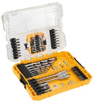 56-delige HSS-G metaal schroef-/boorset | In TOUGH CASE - DT70757-QZ