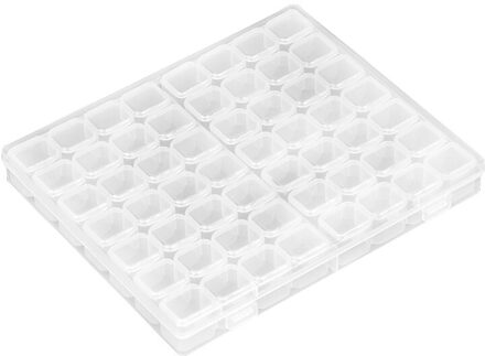 56 Roosters Demontabel Diamant Borduurwerk Accessoires Diamant Schilderij Dozen Kruissteek Gevallen Organizer Thuis Opslag 56 Lattices