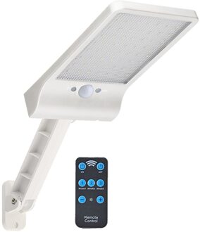 56LED Solar Motion Sensor Wandlamp Outdoor Straat Lamp Met Afstandsbediening Outdoor Tuin-Yard-Power-Muur-Lamp 56 lLED