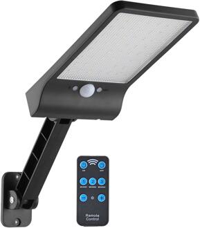 56LED Solar Motion Sensor Wandlamp Outdoor Straat Lamp Met Afstandsbediening Outdoor Tuin-Yard-Power-Muur-Lamp
