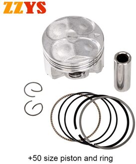 56Mm 56.25Mm 56.5Mm Std + 25 + 50 Motorfiets Zuiger En Ring Kit Voor Yamaha 4YR FZ400 fz 400 1997-99 FZR400RR Exup FZR400 Fzr 400 0.50 Piston Ring