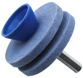 56Mm Grasmaaier Puntenslijper Vier-Layer Slijpsteen Grasmaaier Blade Puntenslijper Dubbele Slijpen Boor Universele Slijpen Boor Bezuinigingen type 1