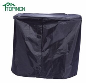 56x71cm Zwart Waterdichte BBQ Cover Ronde Outdoor Barbecue Covers Grill Gas Dust Regen-proof/Stof -proof/UV Protector