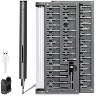 57 In 1 Elektrische Schroevendraaier Oplaadbare Draadloze Power Driver Bits Security Elektrische Schroevendraaier Home Improvement Gereedschap Kit
