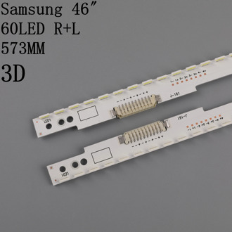 572mm LED Backlight strip 56/60leds For Samsung 46inch TV LTJ460HN06 UA46ES5500R 2012SVS46 7032NNB UE46ES5507K 3D