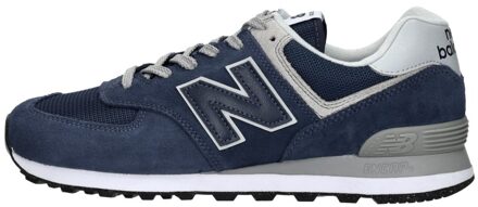 574 sneaker met suède details Donkerblauw - 45