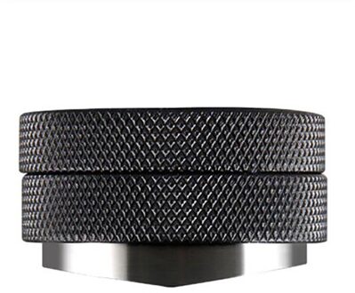 58.35Mm Koffie Tamper Rvs Convex Base Verstelbare Griphandle Barista Espresso Sabotage Palm Druk Coffeeware