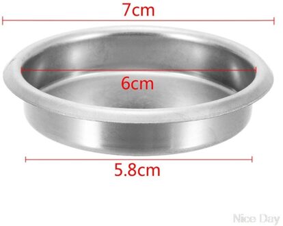 58 Mm Diameter Rvs Blind Filter Koffiezetapparaat Maker Backflush Mand My30 20