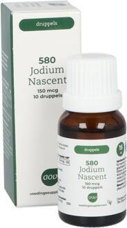 580 Jodium Nascent 150 mcg - 15 ml - Mineralen  - Voedingssupplementen