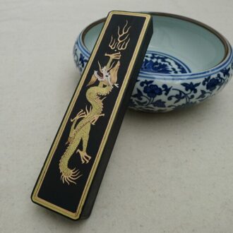 58g Chinese Sumi-e Inkt Stok Verf Effen Inkten Hui Ze Lao Hu Kai Wen Inkt Kalligrafie Sumi inkt Hui Mo Zwarte kleur Qi Yan