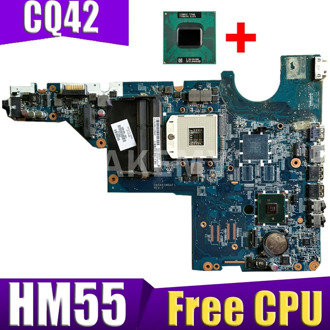 595184-001 595184-501 For HP Pavillion CQ42 CQ62 G42 G62 HM55 DA0AX1MB6F0 DA0AX1MB6H1 HM55 laptop Motherboard Mainboard