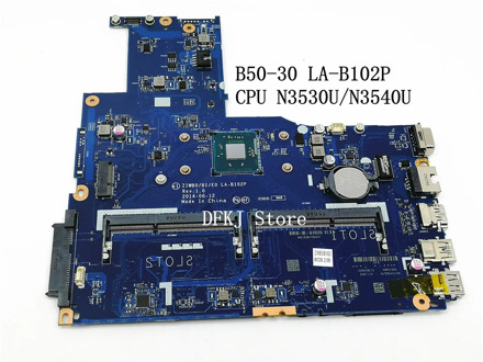 5B20G90129 Mainboard For Lenovo B50-30 Laptop pc motherboard w N3540 N3530 CPU ZIWB0/B1/E0 REV:1.0 LA-B102P Fully Tested OK