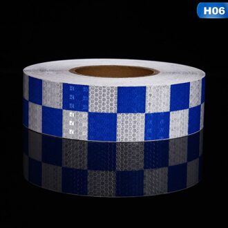 5cm * 100cm Auto Reflecterende Tape Decoratie Stickers Auto Waarschuwing Veiligheid Reflectie Tape Film Auto Reflector Sticker Op auto Styling 6