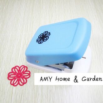 5Cm Extra Grote Holle-Out Embosser Diy Bloem Besparen Arbeid Scrapbooking Machine Materiaal Papier Punch Perforators Forma de Eva 5 bloem