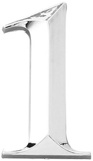 5Cm Huisnummers 0 Tot 9 Zelfklevende Deur Stickers Teken Voor Kantoor Appartement Hotel J2HC Rood