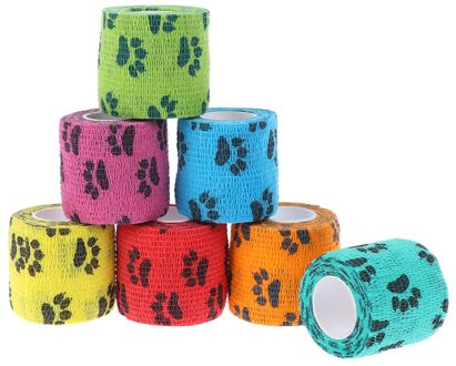 5Cm X 4.5M Sport Tape Waterdichte Zelfklevende Elastische Bandage Spier Tape Vinger Gewrichten Wrap Bandage Non-geweven Samenhangend Verband
