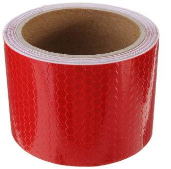5Cm X Tape Waarschuwing Tape Reflector Tape Security Tape, Rood