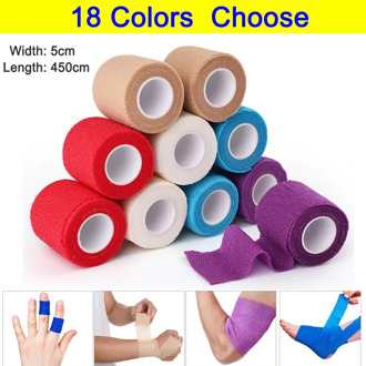 5cmx4.5m Gym Elastic Bandage Kinesiology Tape Roll Muscle Pain Relief Sports Athletic Recovery Fitness Protector Medical Wrap