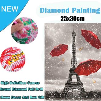 5D Borduurwerk Schilderijen Strass Geplakt Diy Diamant Schilderij 25X30CM @ Xp40