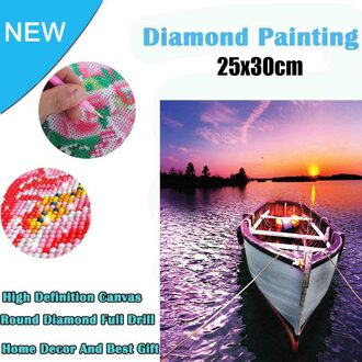 5D Borduurwerk Schilderijen Strass Geplakt Diy Diamant Schilderij 25X30CM @ Xp40