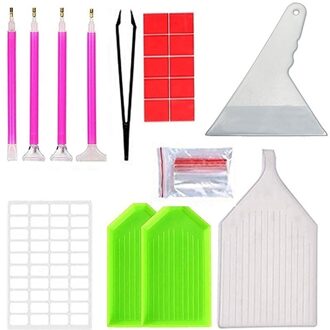 5d Diamant Schilderij Accessoires Opvouwbare Siliconen Trechter 5d Diamant Borduurwerk Accessoires Gereedschap Voor Vulling Boren Kralen Tools reeks