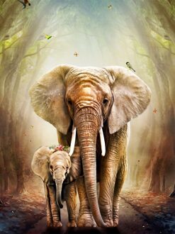 5D DIY Diamant Schilderen Dier pauw landschap bloem Diamond Borduren Cross Ctitch Kit Muursticker Home decoratie Rood