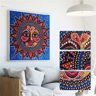 5D Diy Diamant Schilderij Cartoon Dier Karakter Patroon Speciale Vorm Diamant Kruissteek Diamant Bruiloft Decoratie Schilderen Paars