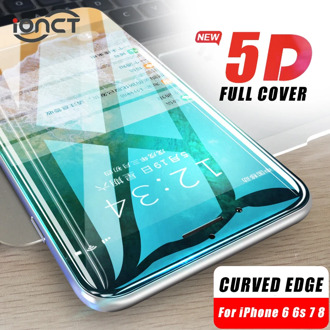 5D Full Cover Protection Tempered Glass For iPhone 6 glass iPhone 7 glass 6s 8 Plus X XR XS 11 Pro MAX Screen Protector HD