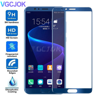 5D Full Cover Tempered Glass on For Huawei Honor 20 10 9 8 Lite Screen Protector For Honor view 20 V8 V9 V10 V20 Protective Film