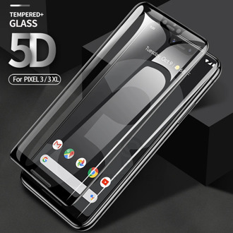 5D Screen Protector for Google Pixel 4 3 XL Oleophobic Tempered Glass film For Google 3 XL 3A xl Curved Protective glass