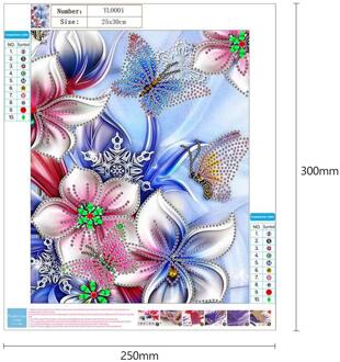 5D Speciale-Vormige Diamant Schilderen Pauw Uil Diy Kruissteek Borduren Craft Wall Art Cement Boor Pen Speed-up Schijf 30*25Cm