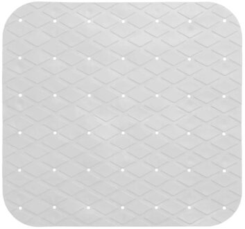 5five Badmat - wit - anti-slip - 50 x 50 cm - Badmatjes