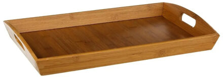 5five Bamboe dienblad rechthoekig 45 x 29 cm met handvaten