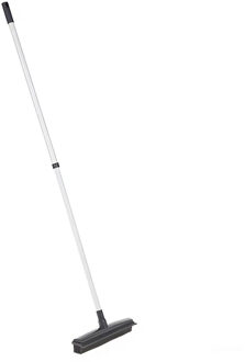 5five Bezem - rubber - 2 in 1 - met trekker - telescopisch - 31 cm - gladde vloeren
