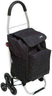 5five Boodschappentrolley Alaska - polyester - 47 x 39 x 100 cm - 53 liter - extra groot - opvouwbaar