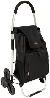 5five Boodschappentrolley Market - polyester - 52 x 40 x 100 cm - 36 liter - extra groot