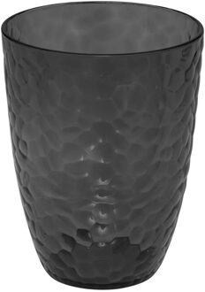 5five Drinkglas Estiva - grijs transparant - onbreekbaar kunststof - 380 ml